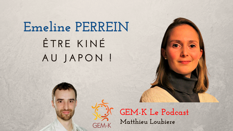 Être kiné au Japon avec Emeline Perrein