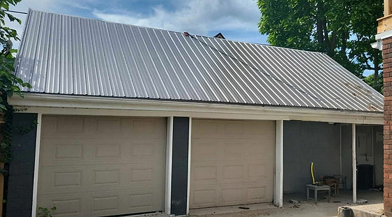 Steel roofing