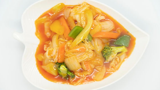 Sweet and Sour Mixed Vegetables