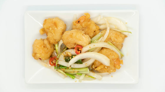 Spicy King Prawn with Salt, Pepper & Chilli