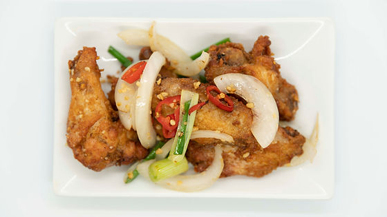 Spicy Chicken Wings with Salt, Pepper & Chilli