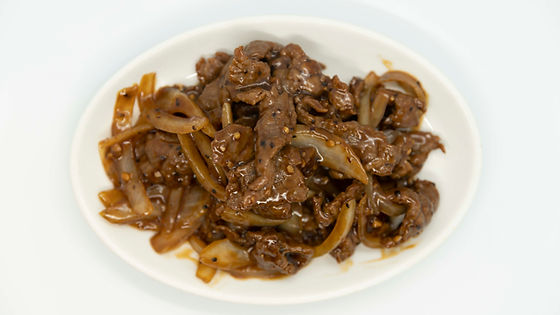 Beef in Black Pepper Sauce