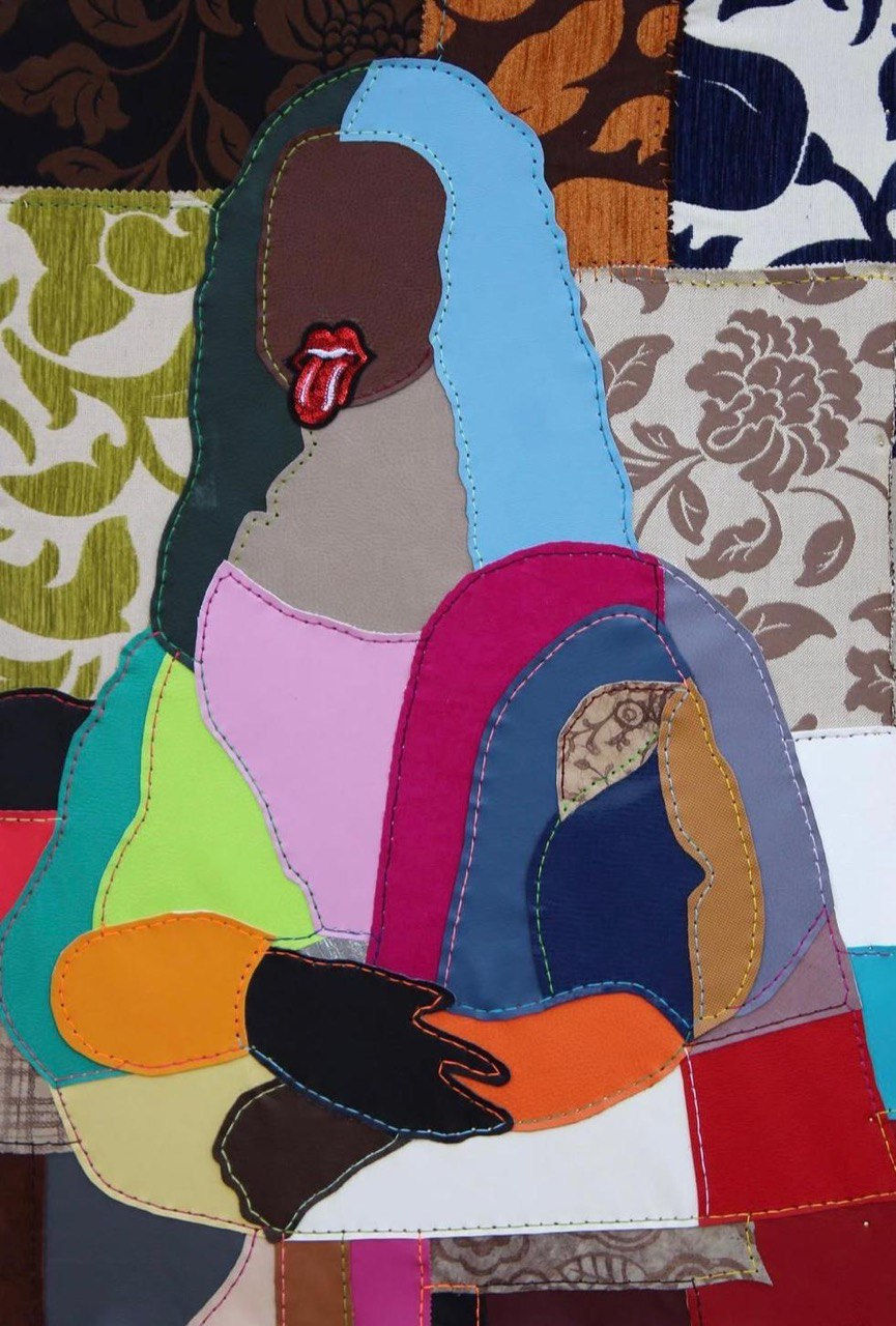 CESARE ZIBELLA: Pittura cucita