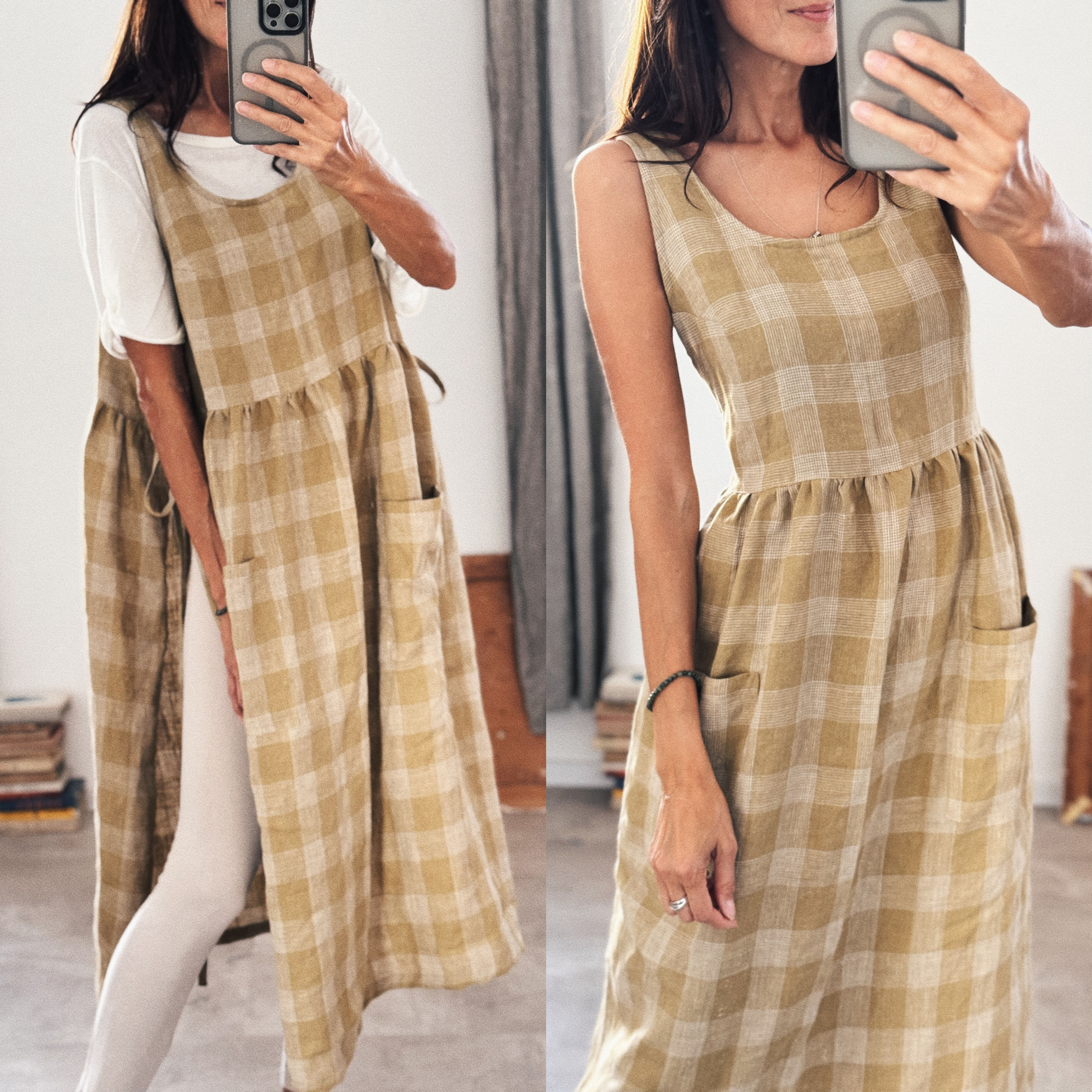 RETRO apon dress, pinafore