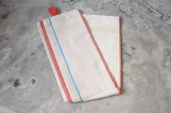 Repasador rayas blanco