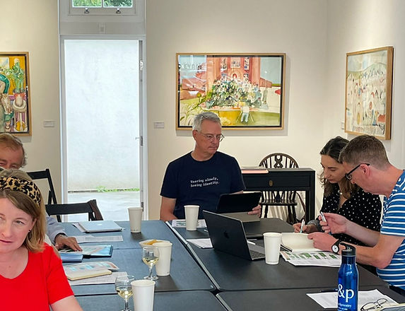Three Highgate hosted another inspiring session of its Writers’ Group with Richard Skinner as a guest speaker, bringing together group writers for a dedicated workshop focused on refining their work.