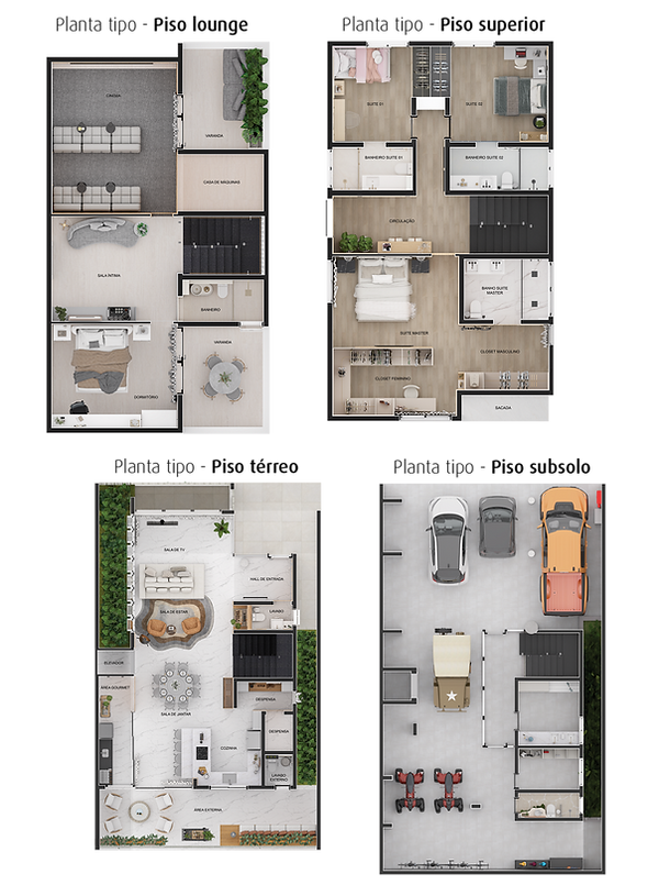 Planta Residencial Donatello