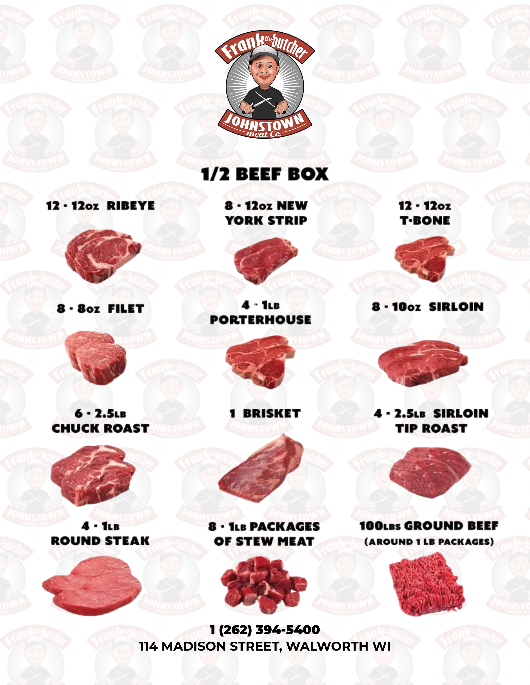 1/2 Beef Box