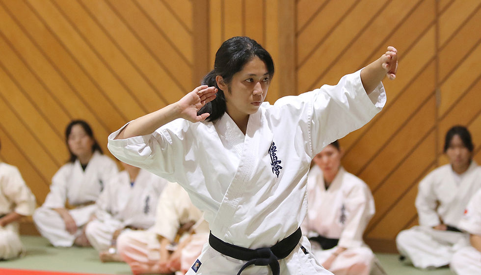 増山愛理選手の女性限定チャンピオンセミナー