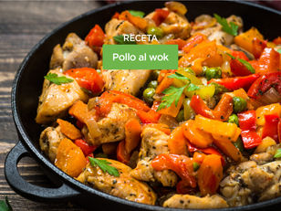Pollo al wok