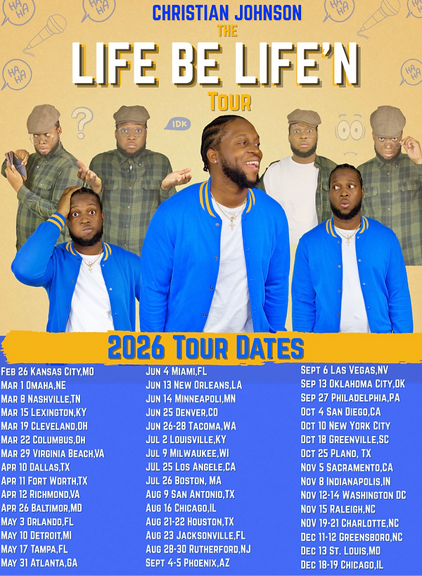 Life Be life'n tour flyer (Facebook Vide
