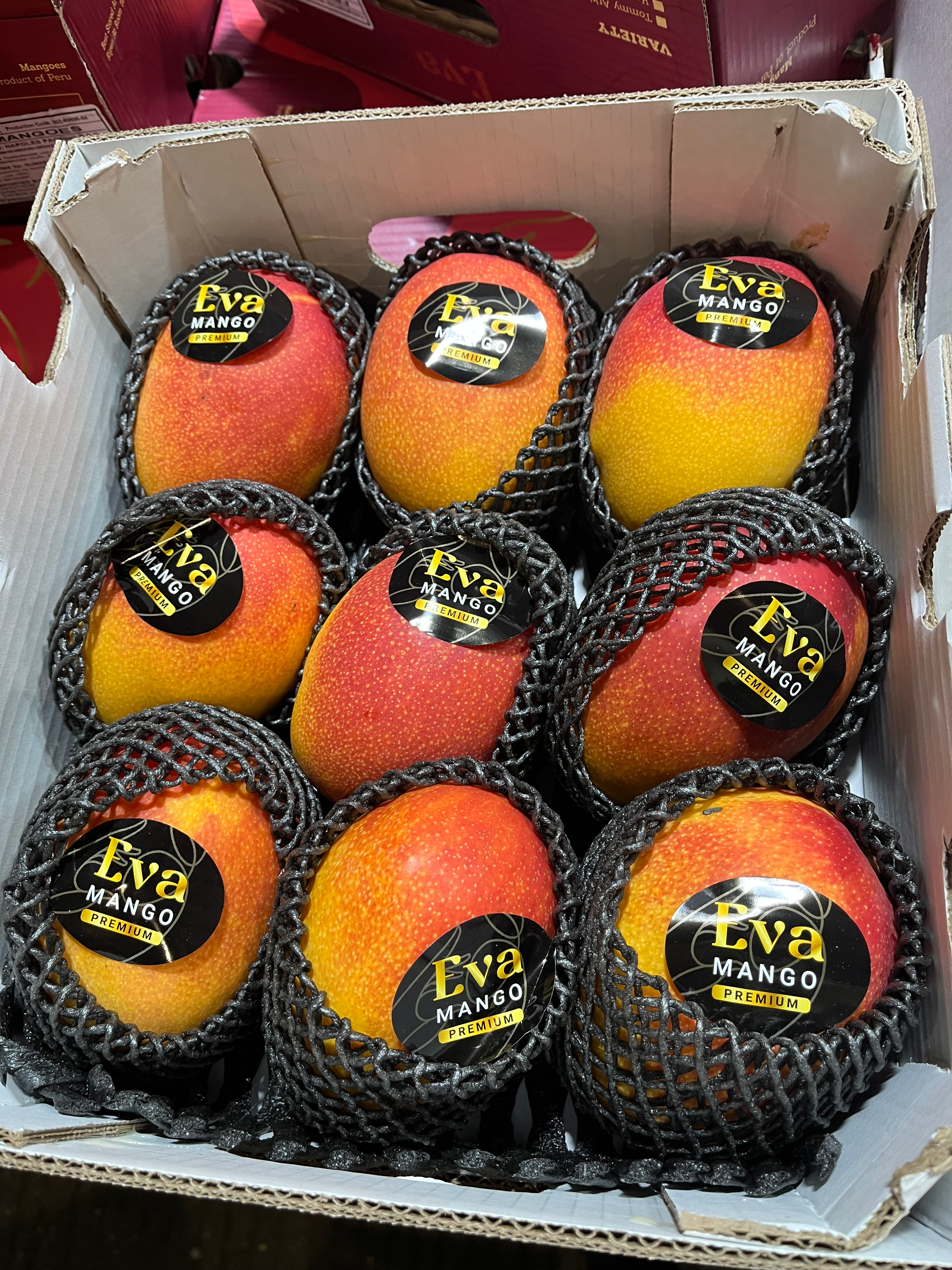 秘鲁芒果一盒(4个)