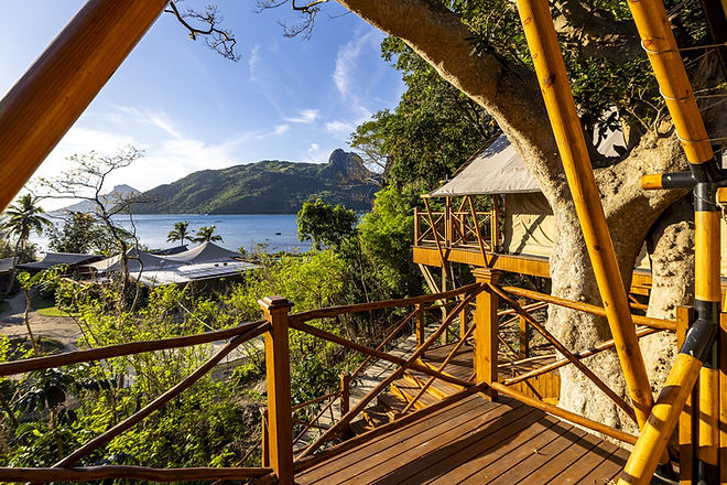 Wasawasa Dorm seaview, Barefoot Kuata Island Resort, Yasawa Islands, Fiji