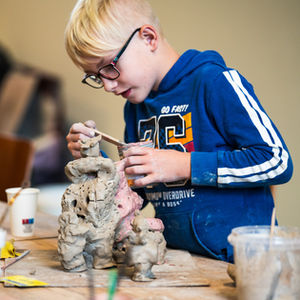 Herfstvakantie - Klei Atelier, Druk Atelier en Recycle Atelier