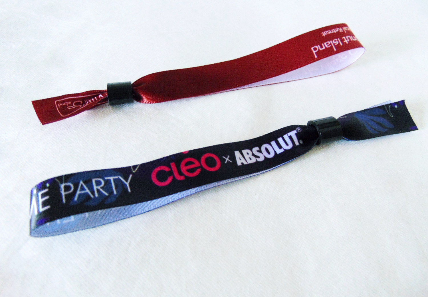 satin wristband