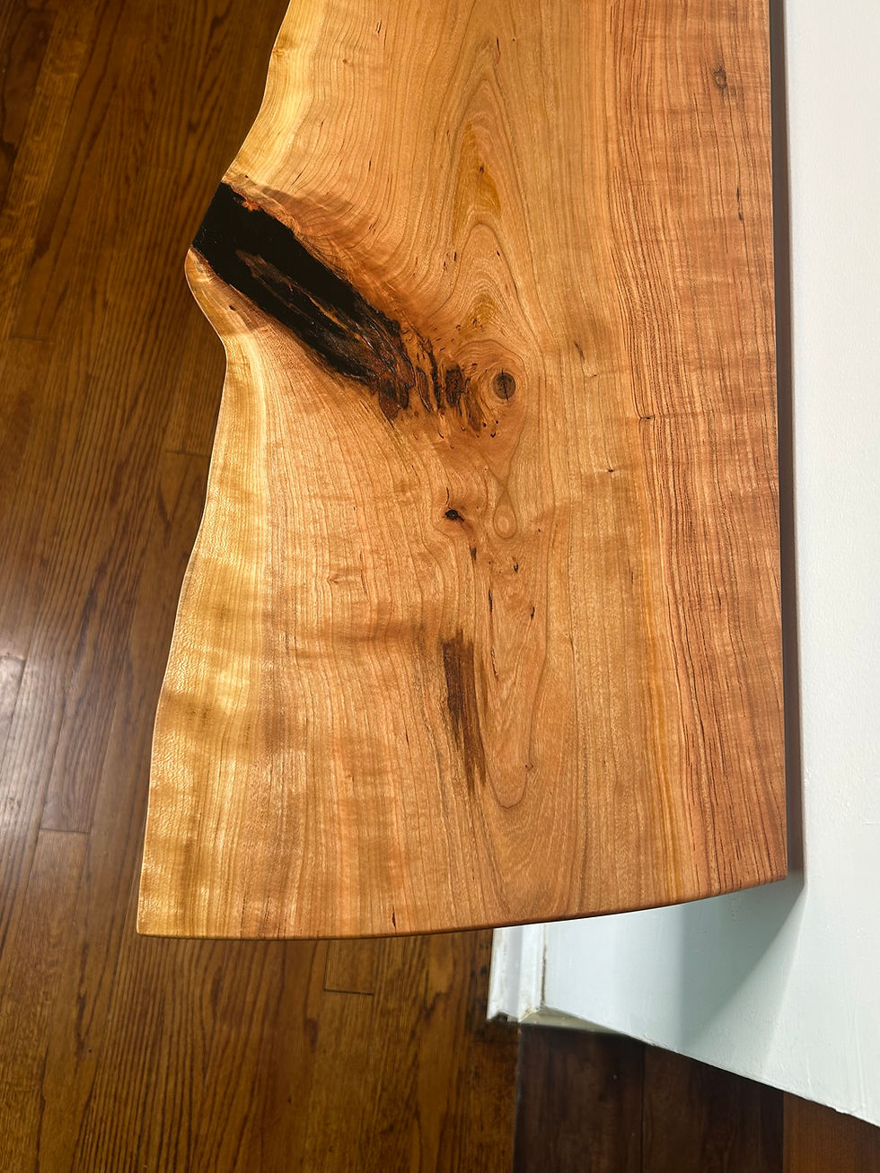 Thumbnail: Natural Edge Cherry & Walnut Sofa/Hall Table
