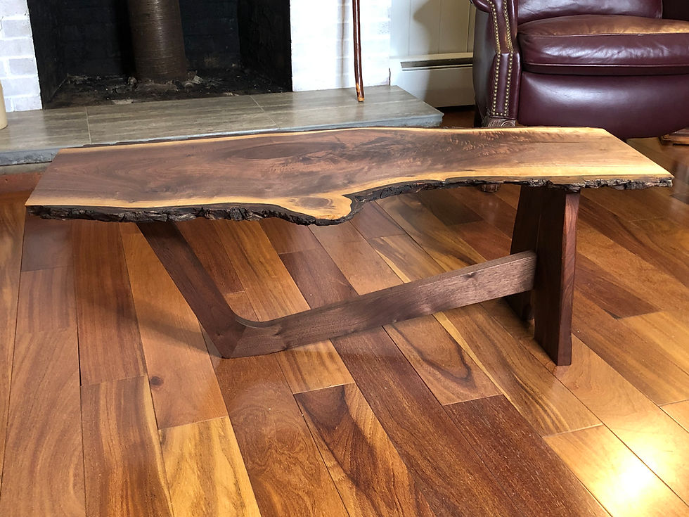 Thumbnail: Nakashima Style Live Edge Coffee Table