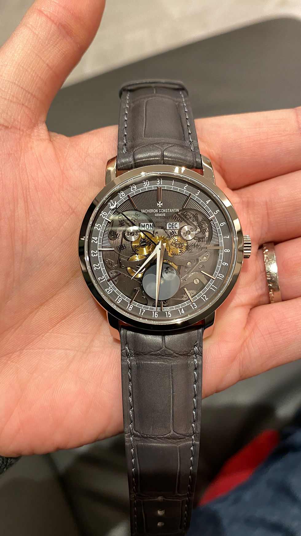 Thumbnail: Vacheron Constantin Traditionnelle Complete Calendar Openface