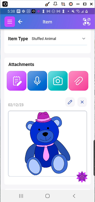 b1_attachments.png Scanlily app Attachments section