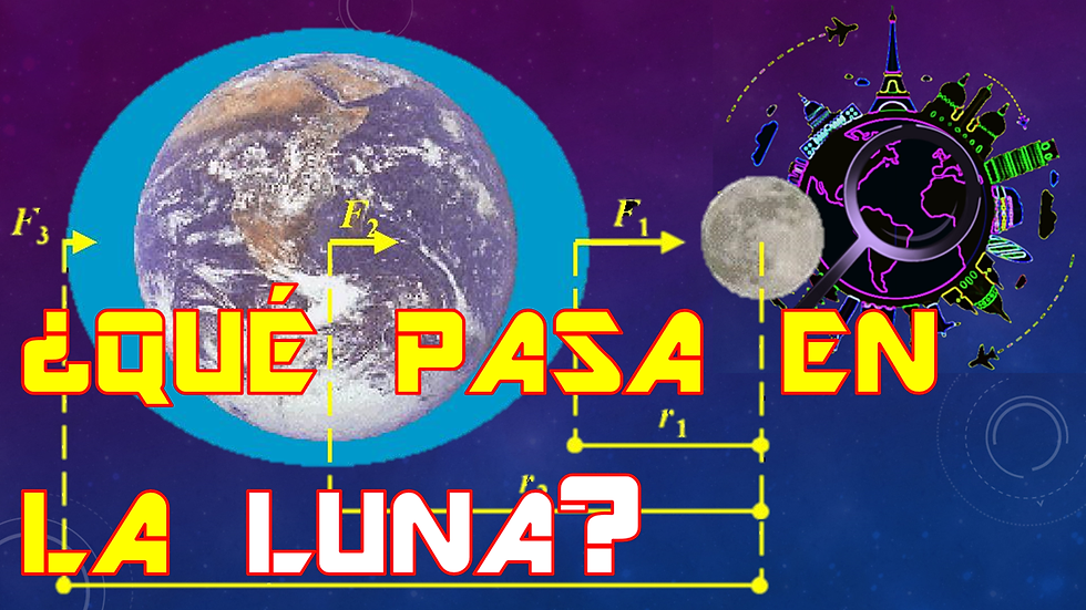 ¿QUÉ PASA EN LA LUNA?