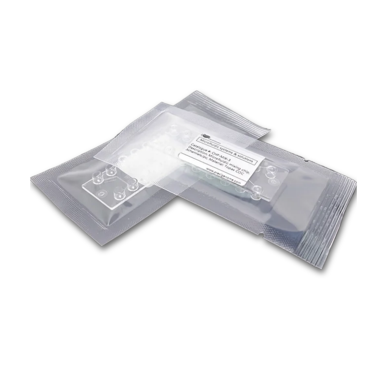 Microfluidic Mixer Chip MIX-3 for NanoParticle Synthesis