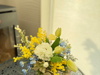 2026年2月3月教室案内 ミモザのアレンジorリース