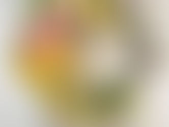 2022年2月3月教室の案内 クリームイエローハッピーリース