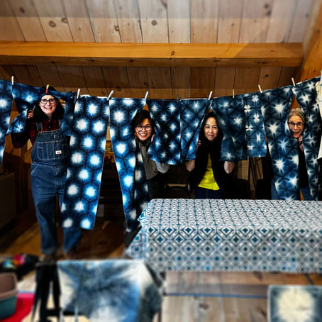 sekka fish wind sock workshop