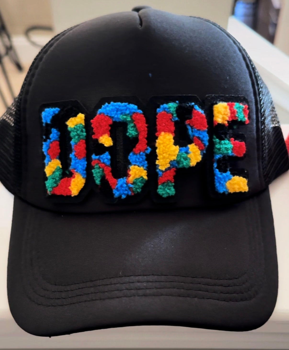 BLACK DOPE MULTI TRUCKER HAT