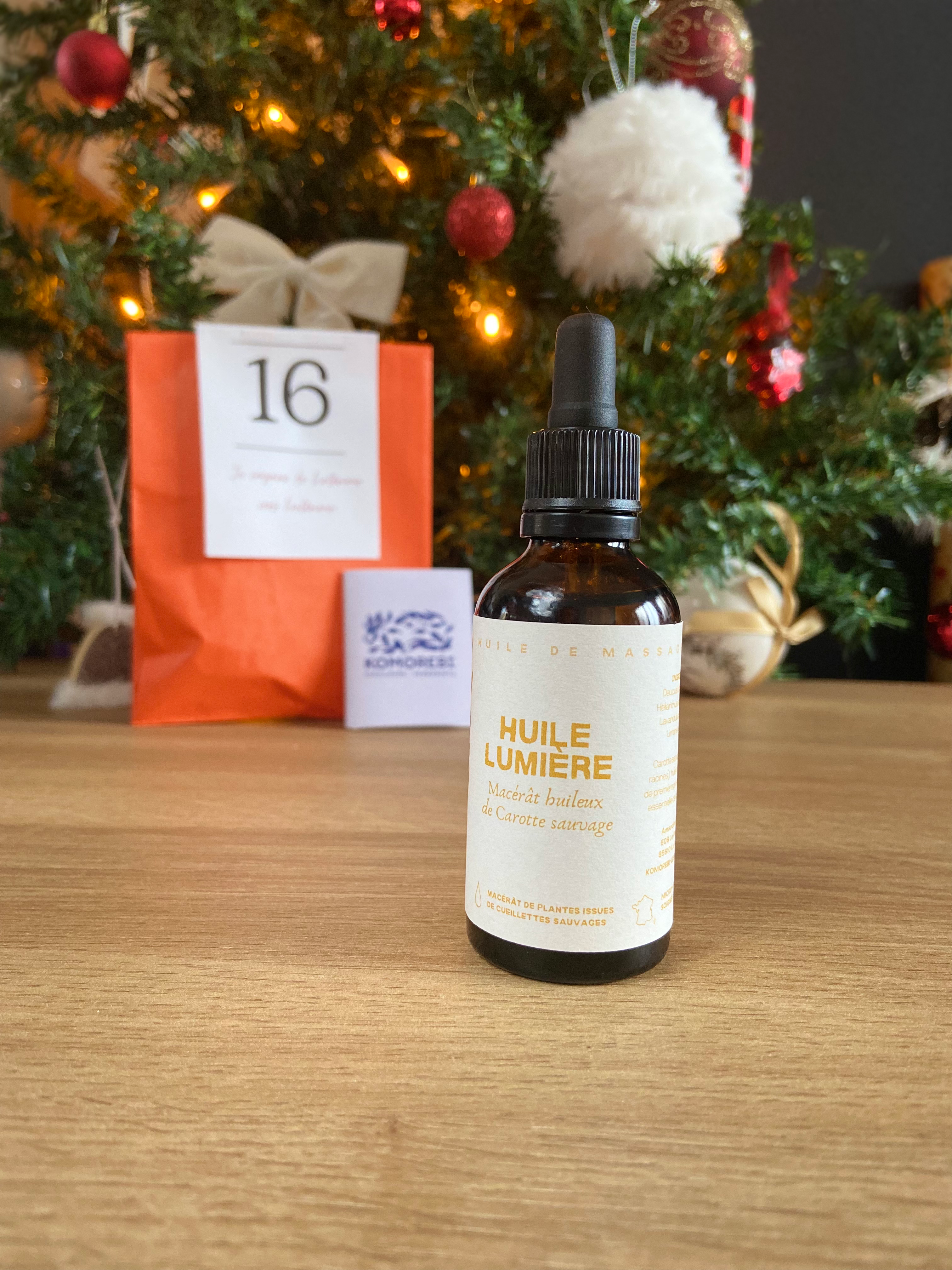 Huile végétale “Lumière” – Éclat, douceur & auto-massage