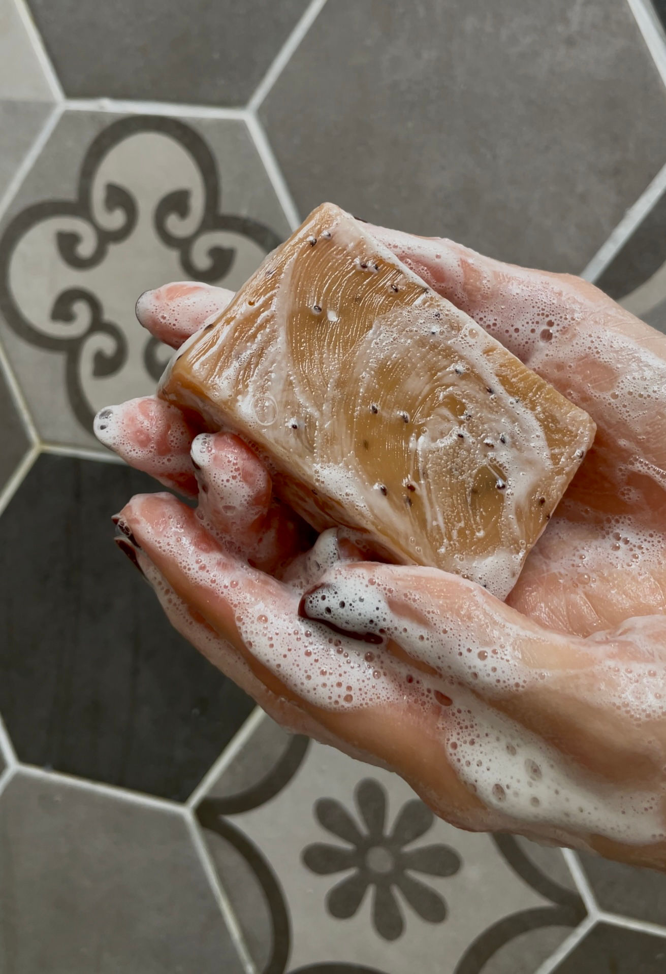 Savon exfoliant