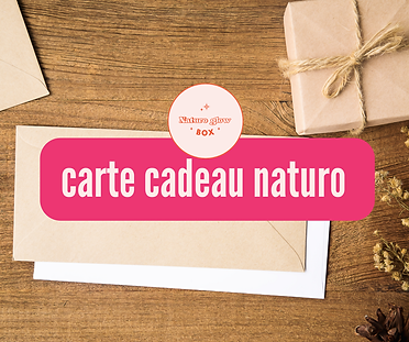 Naturo Glow Box carte cadeau – Box de produits naturels pour la digestion