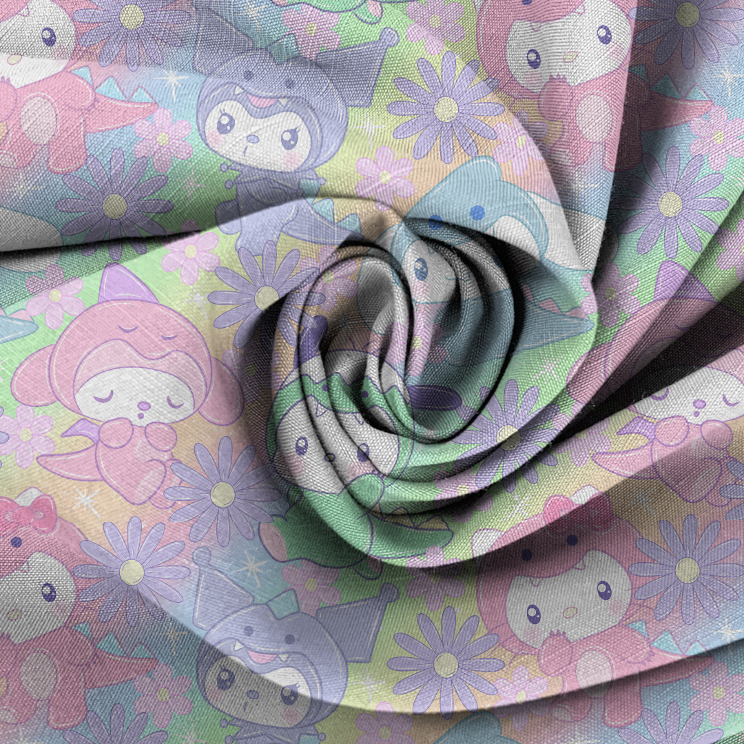 Floral Kawaii Friends