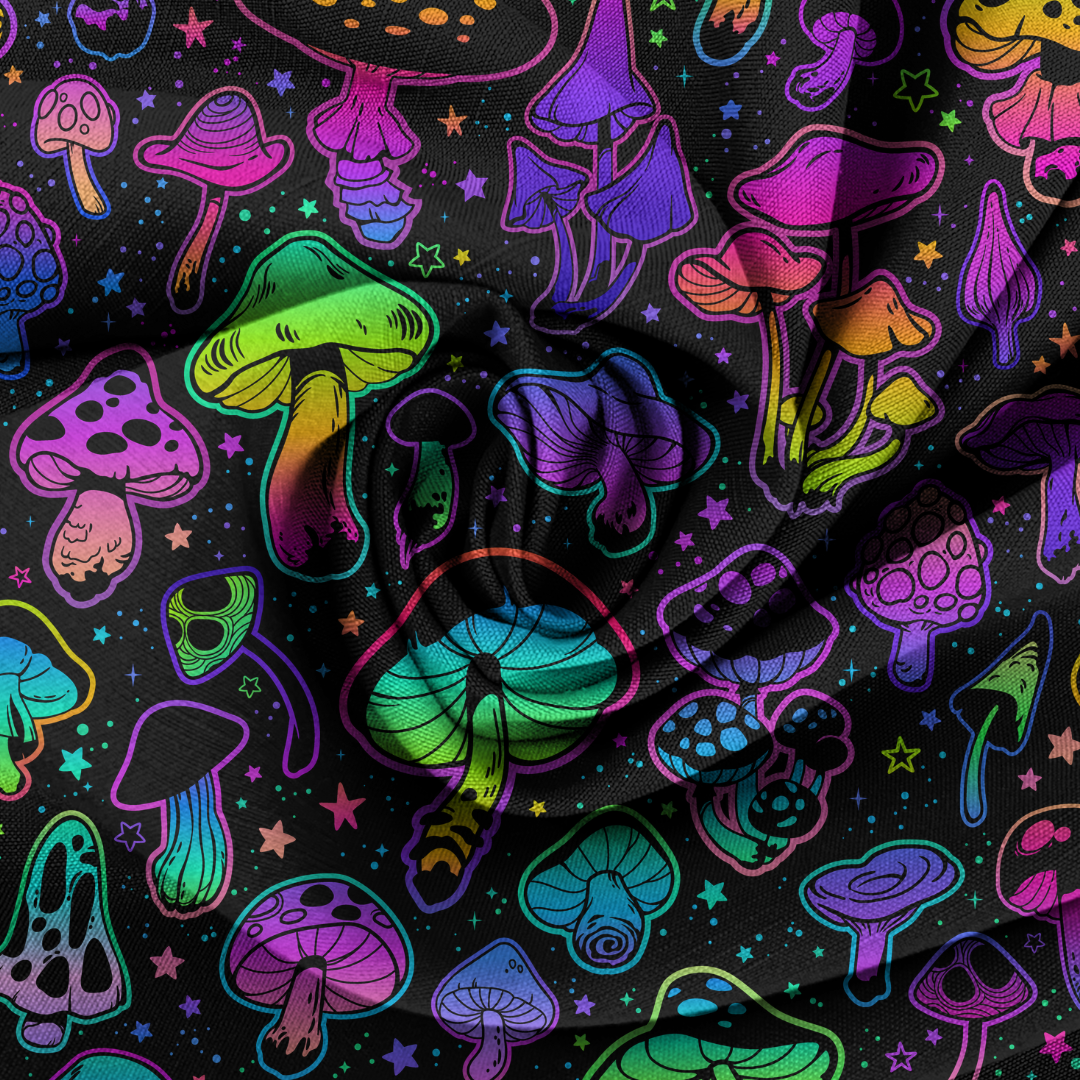 Neon Mushrooms