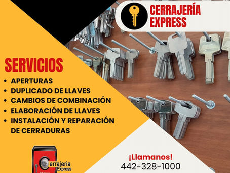 Emergencias de Cerrajería en Querétaro.