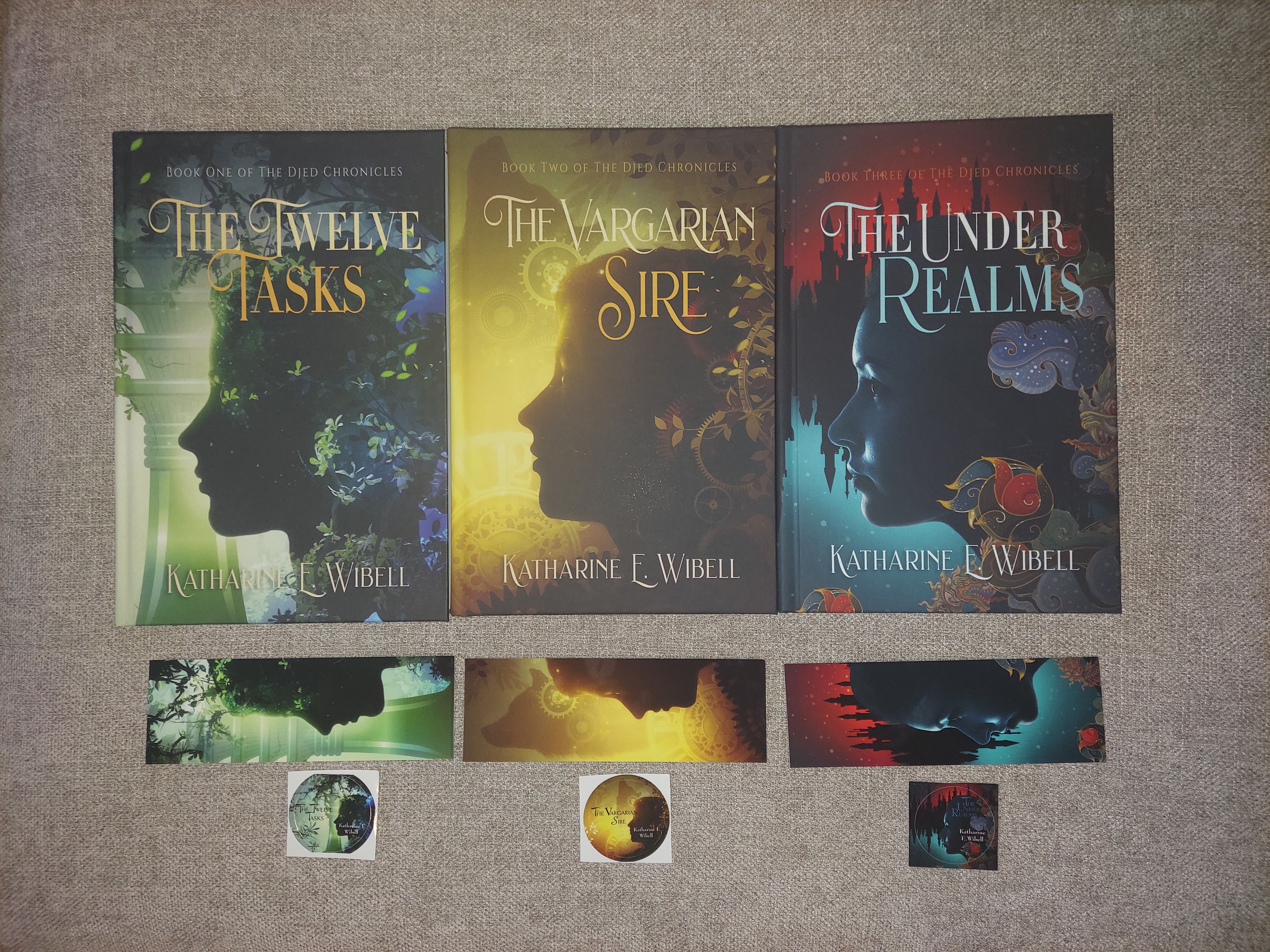 Hardcover Three Book Set of The Djed Chronicles