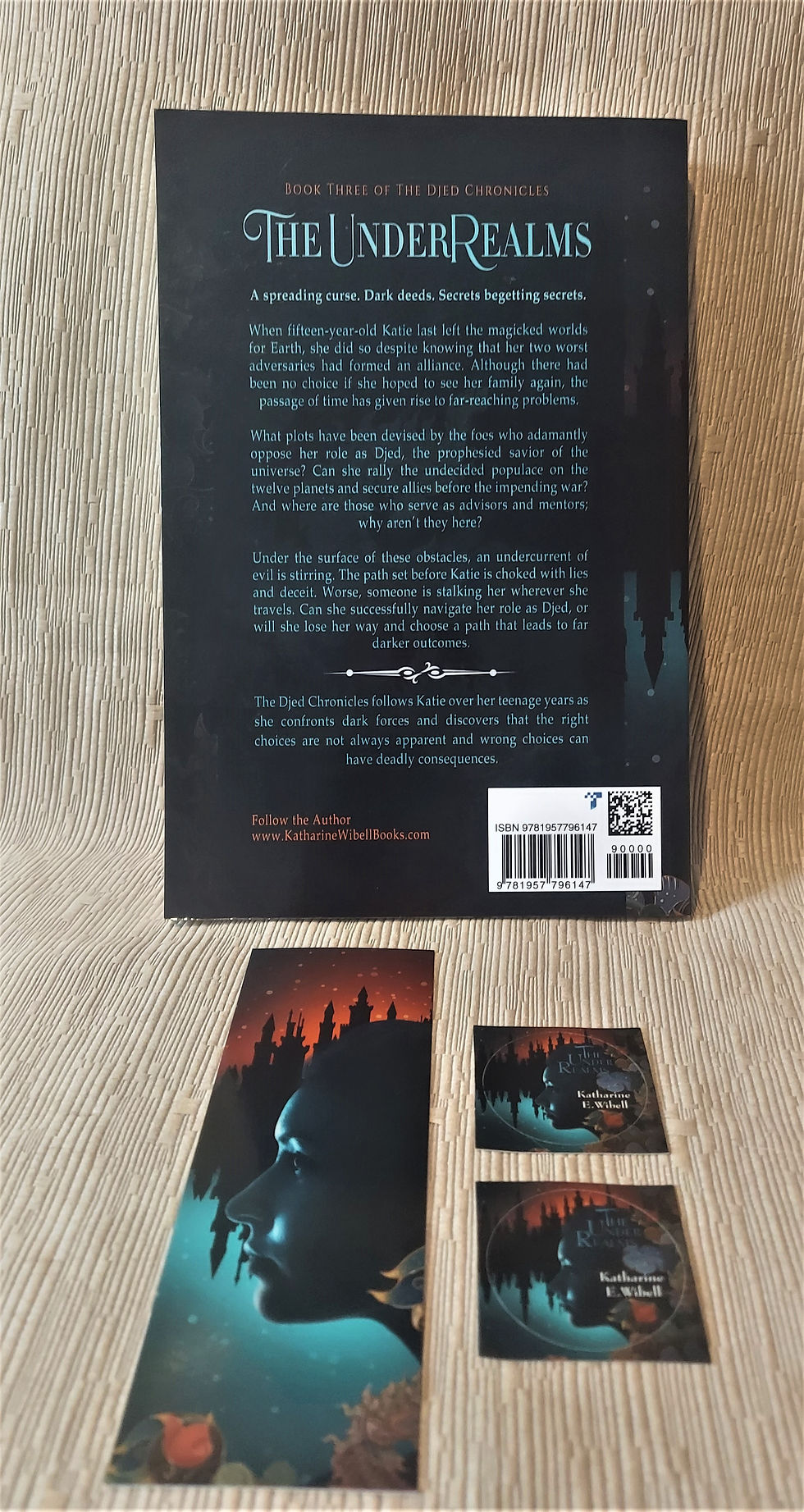 Thumbnail: Paperback of The UnderRealms: Book Three of The Djed Chronicles