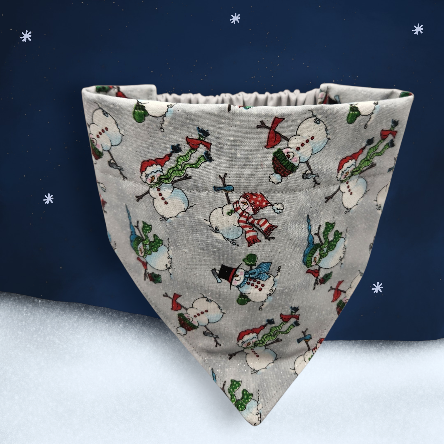 Frolicking Snowmen Bandana