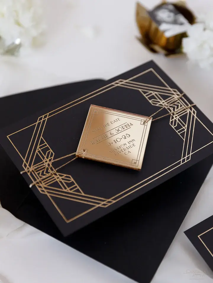 Thumbnail: Great Gatsby Theme Bridal Box