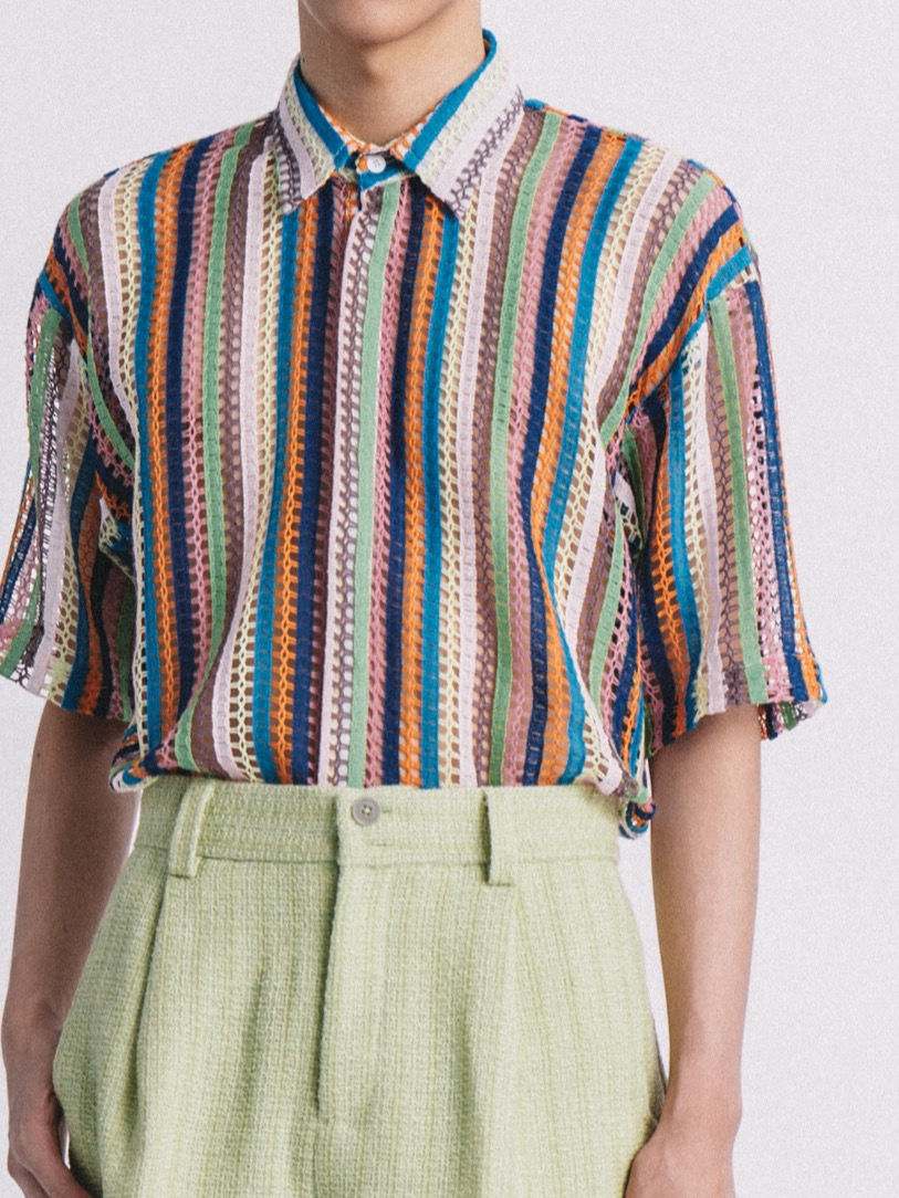 Thumbnail: Multi Striped Short Shirt