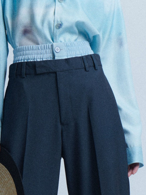 サムネイル： "The Lido" Layered Waistband Pants