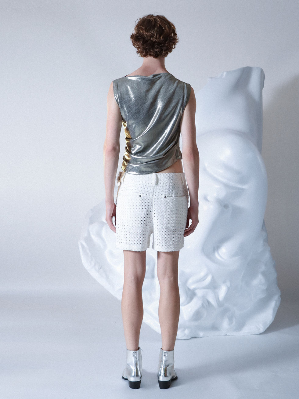Thumbnail: Golden Drape Top