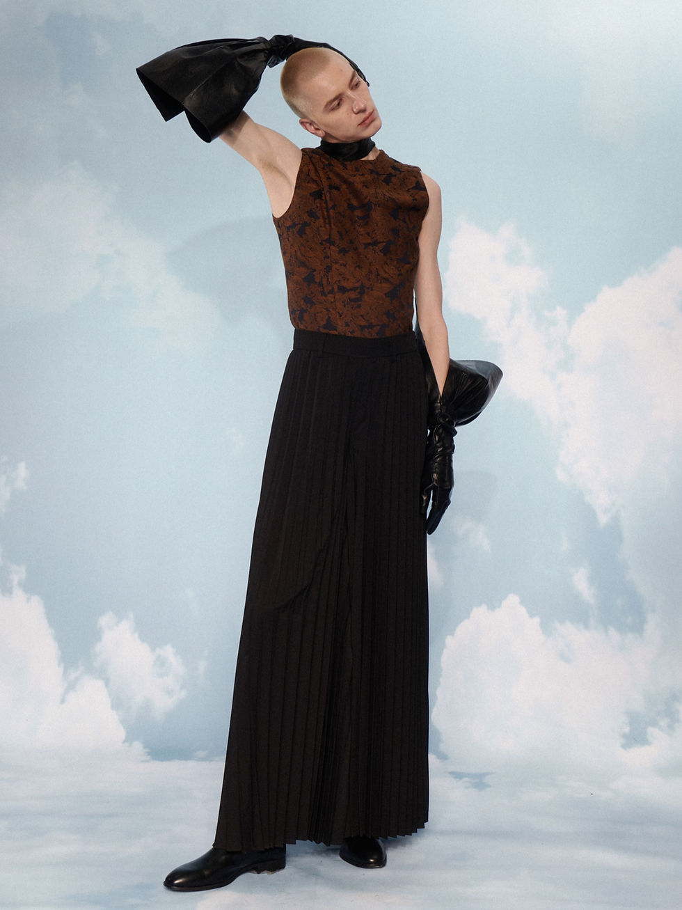 Thumbnail: Jacquard Bustier Tank Top