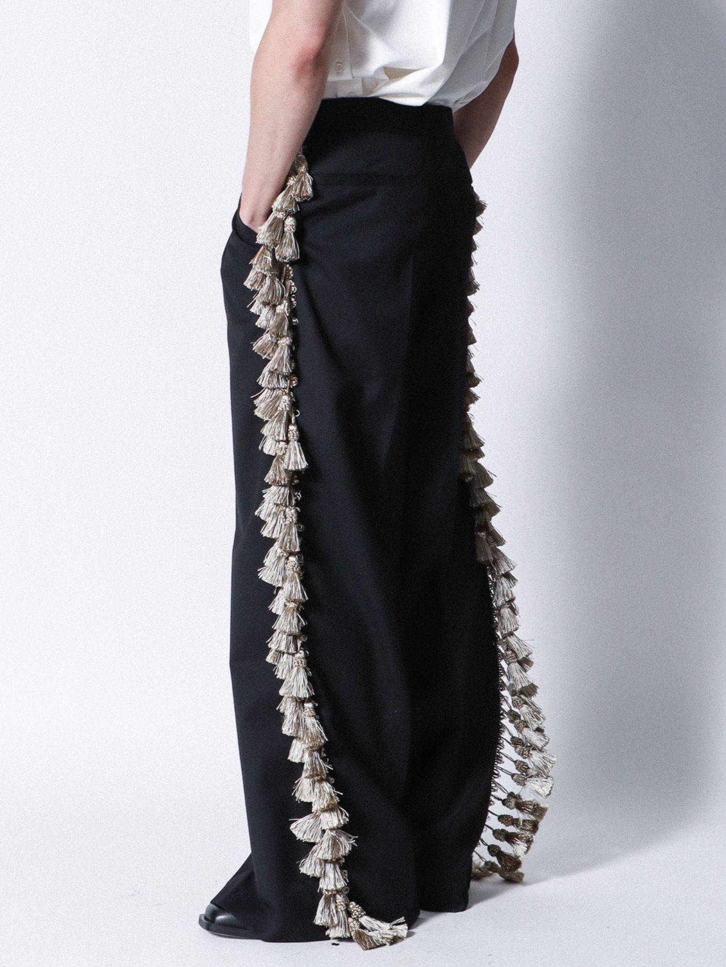 Tassel Wide Leg Pants
