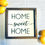 Thumbnail: "Home Sweet Home" Farmhouse Sign | Laser cut 3D lettering.