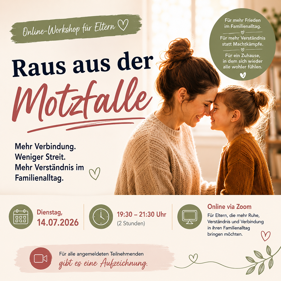 Raus aus der Motzfalle