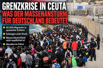 Grenzkrise in Ceuta: Warum 60.000 Migranten auch Deutschland betreffen