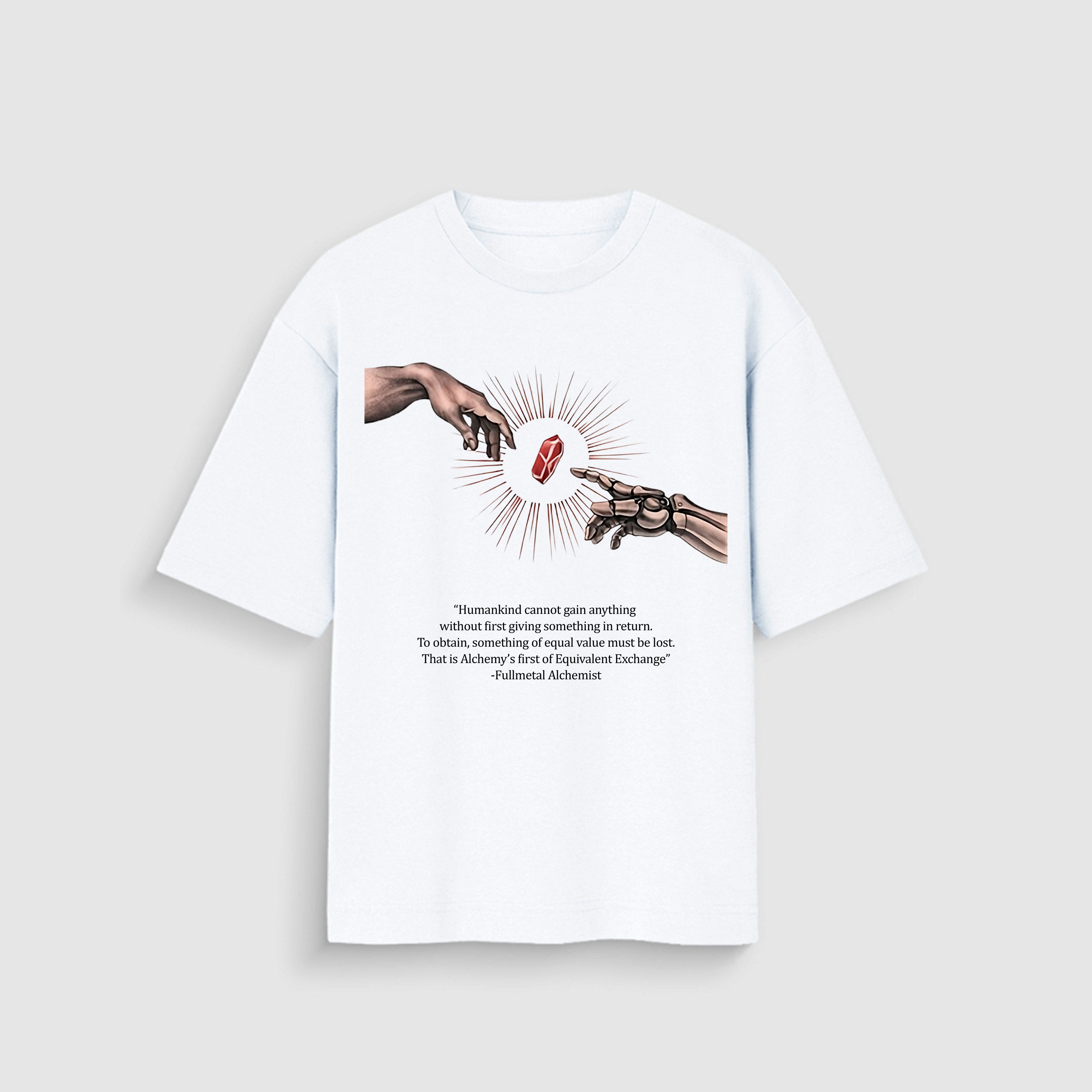 FullMetal Alchemist Unisex Oversized Tee