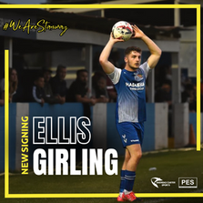 NEW SIGNING: ELLIS GIRLING IS A ROVER