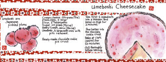 Umeboshi Cheesecake